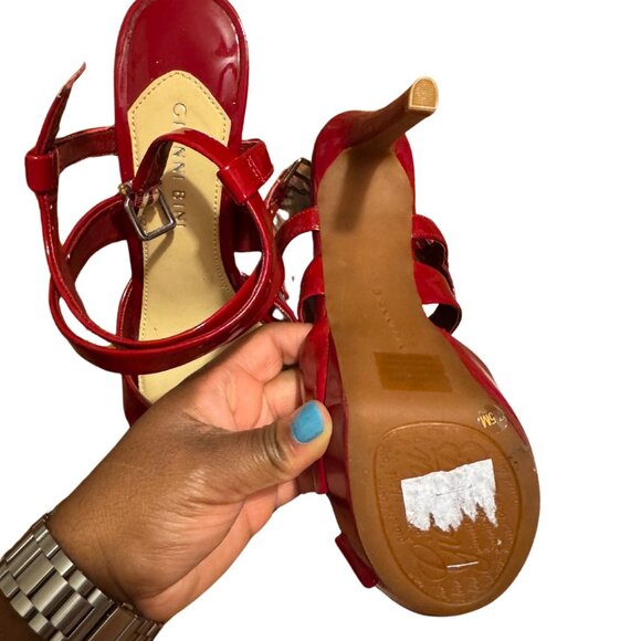 Gianni Bini Size 7.5 Red - Picture 4 of 5